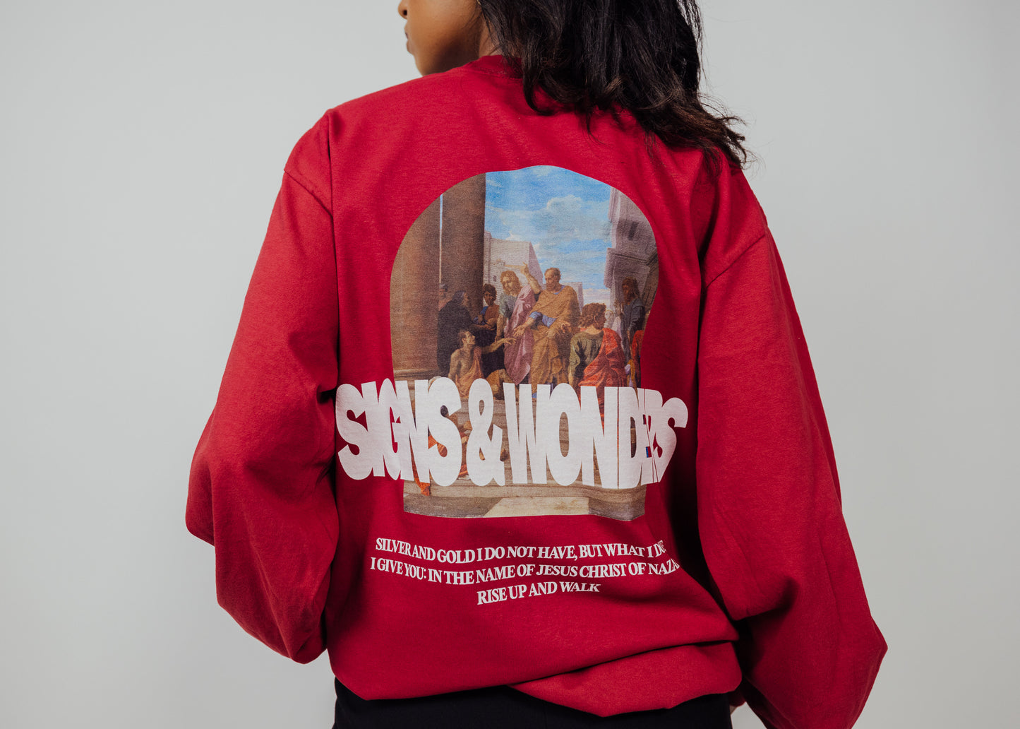 Signs & Wonders LS Red Tee