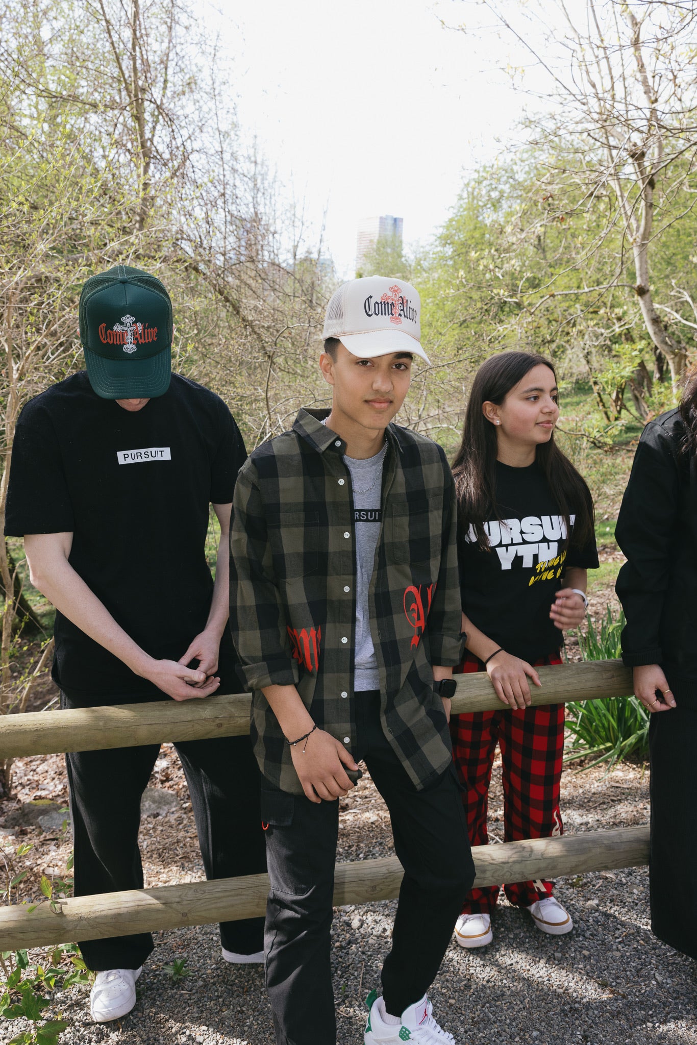 Come Alive Cream Trucker Hat