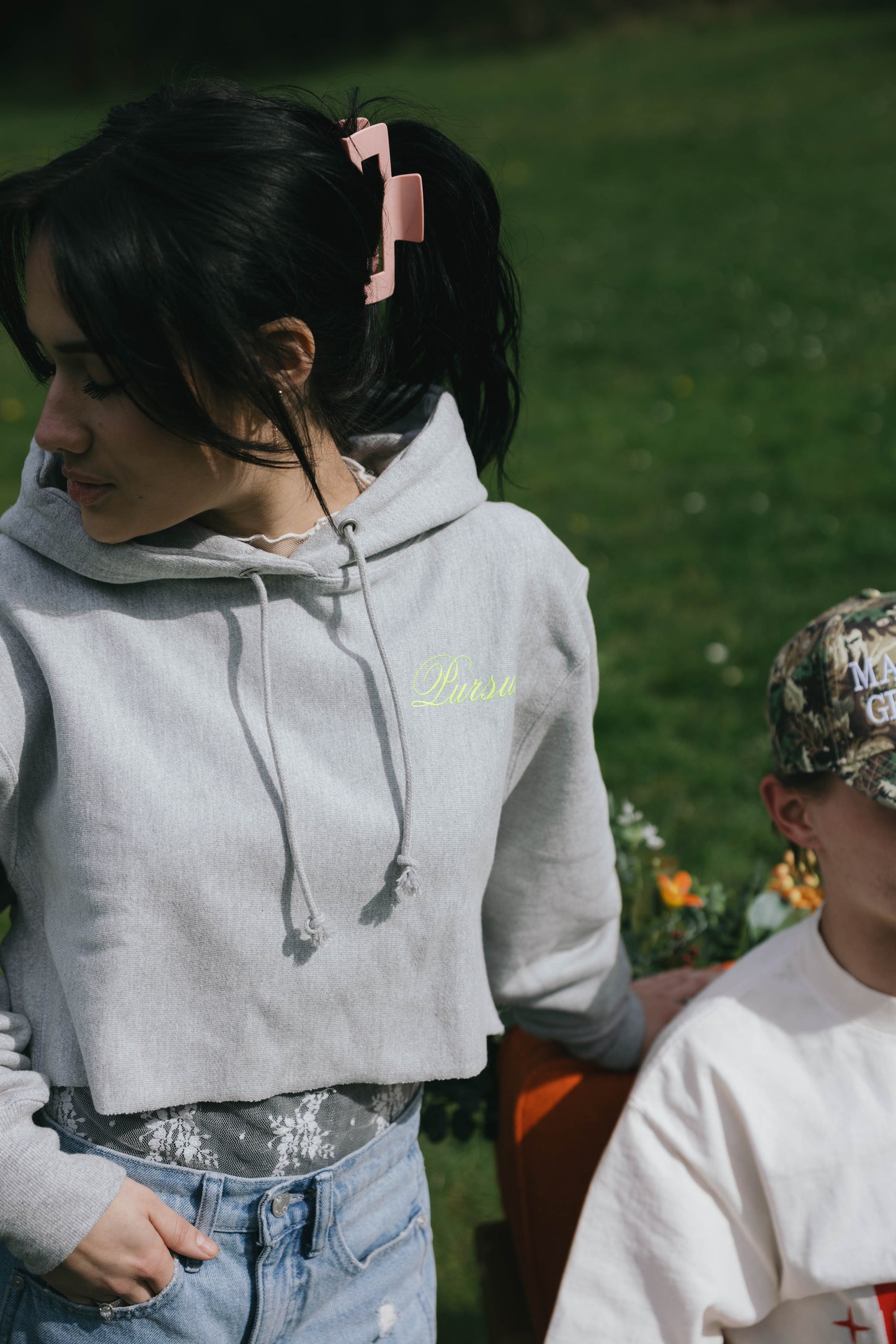 New Thing Crop Sweatshirt