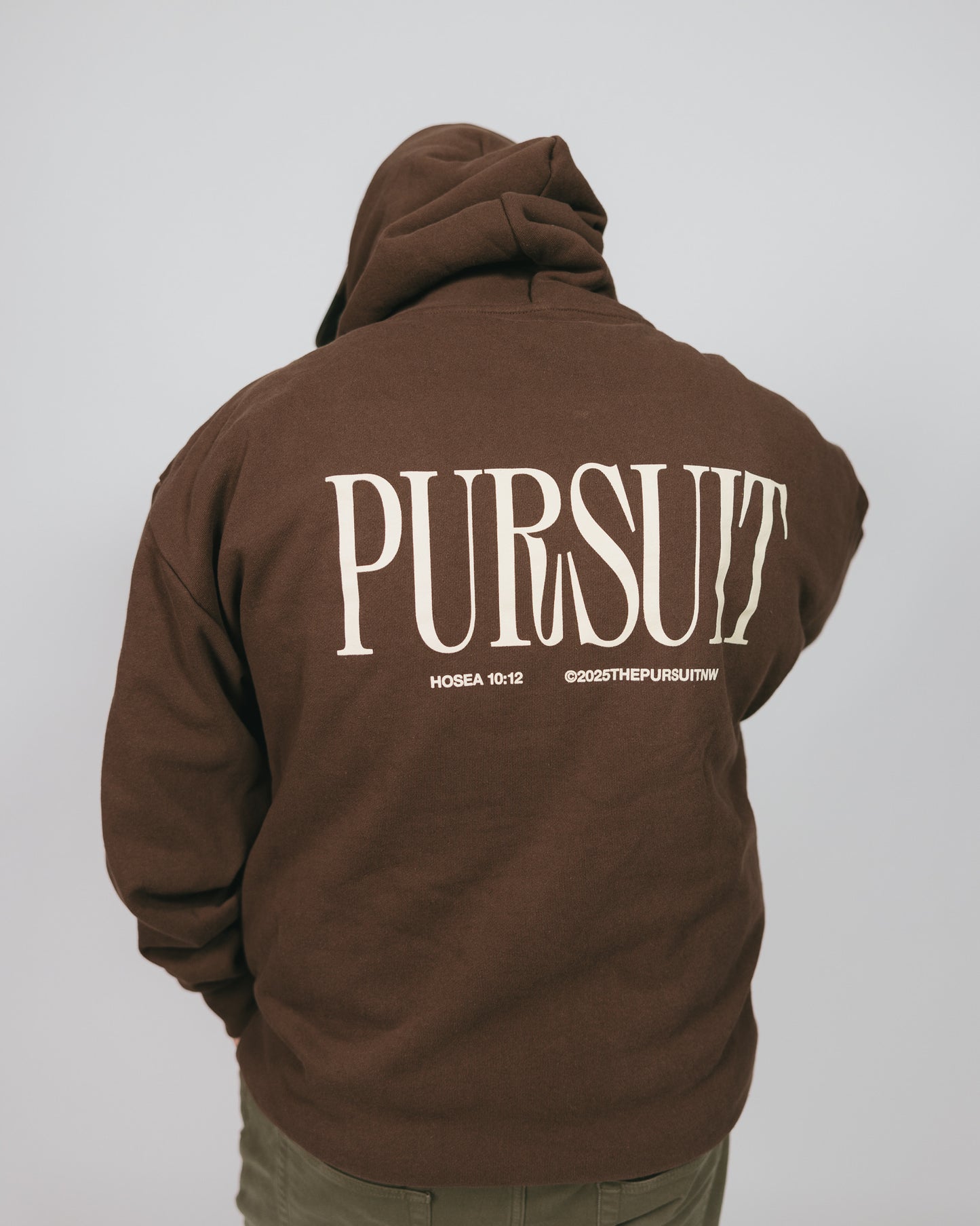 Seek Brown Hoodie