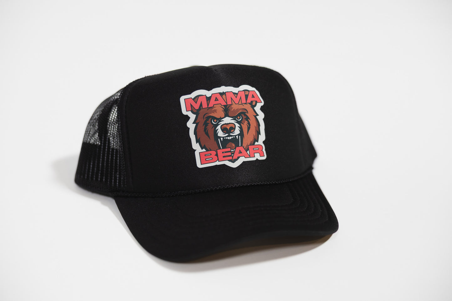 Womens Mama Bear Foam Trucker Hat