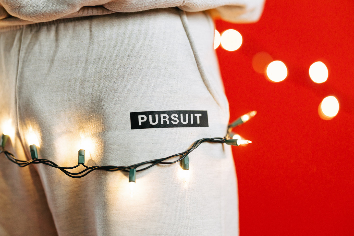 Miracles Cream Sweatpants