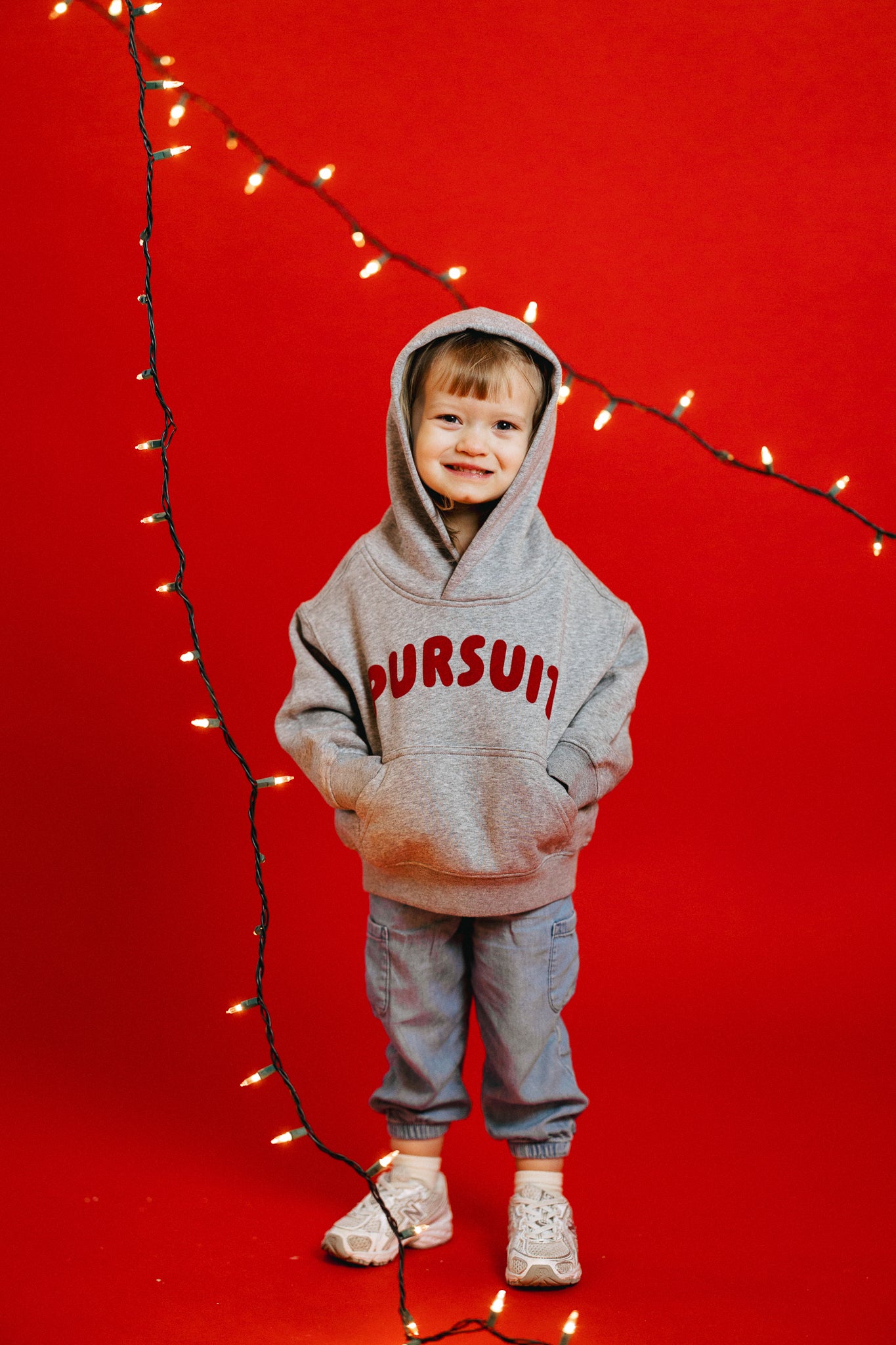 Pursuit Kids Grey Hoodie