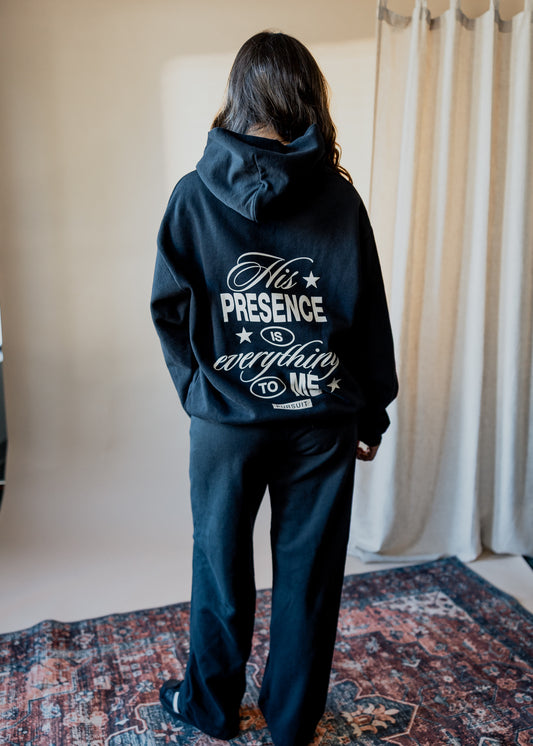 "Abide" Black Hoodie
