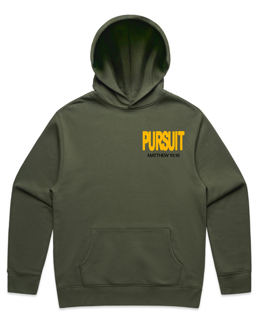 Wise & Innocent Green Hoodie