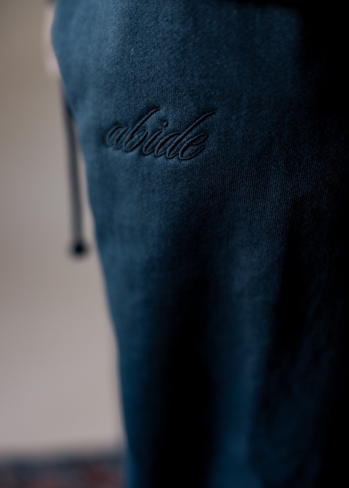 "Abide" Black Sweatpants