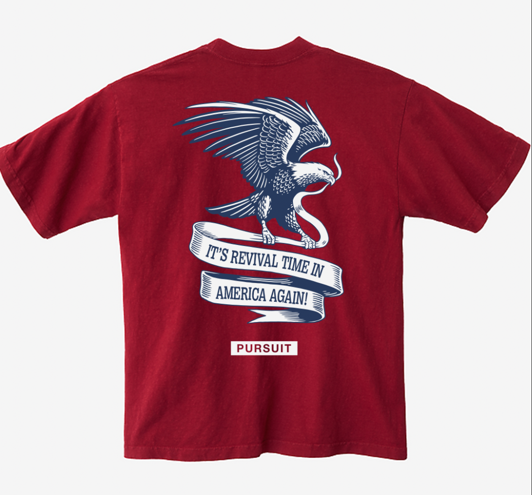 PREORDER Revival in America Kids Red T-Shirt