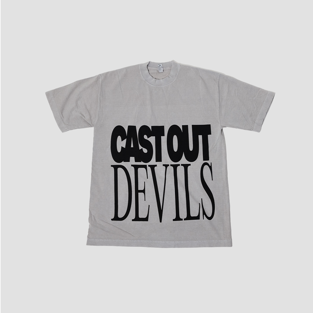 Cast Out Devils Grey Tee