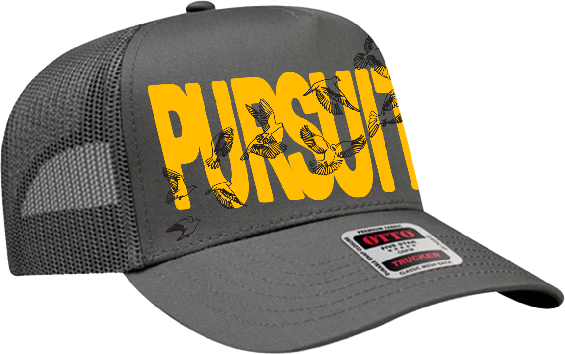Pursuit Grey Trucker Hat