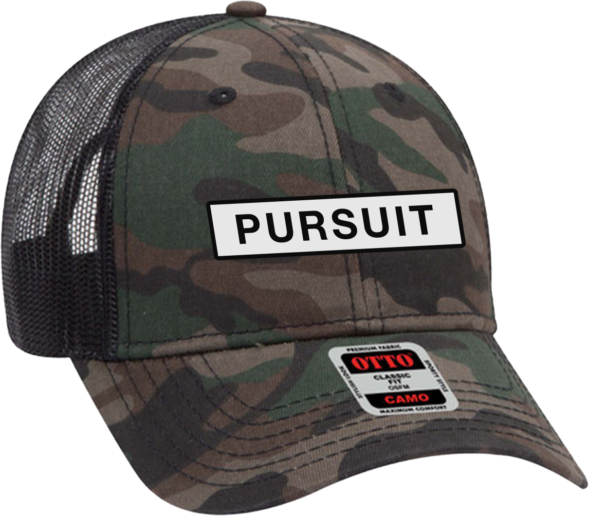 Pursuit Camo Trucker Hat
