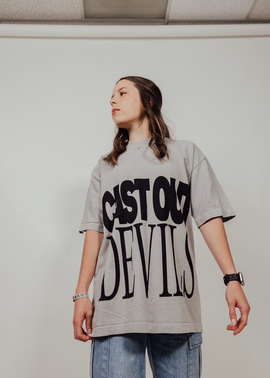 Cast Out Devils Grey Tee