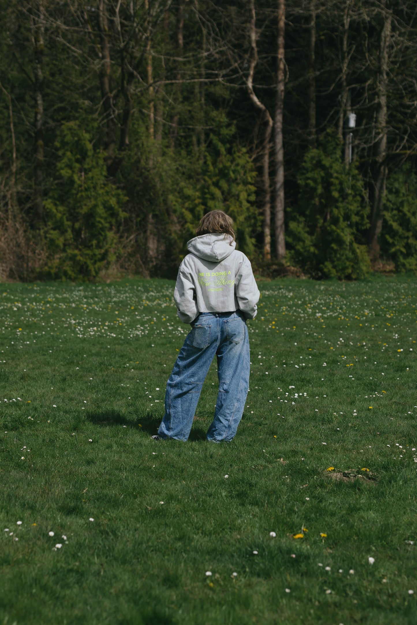 New Thing Crop Sweatshirt