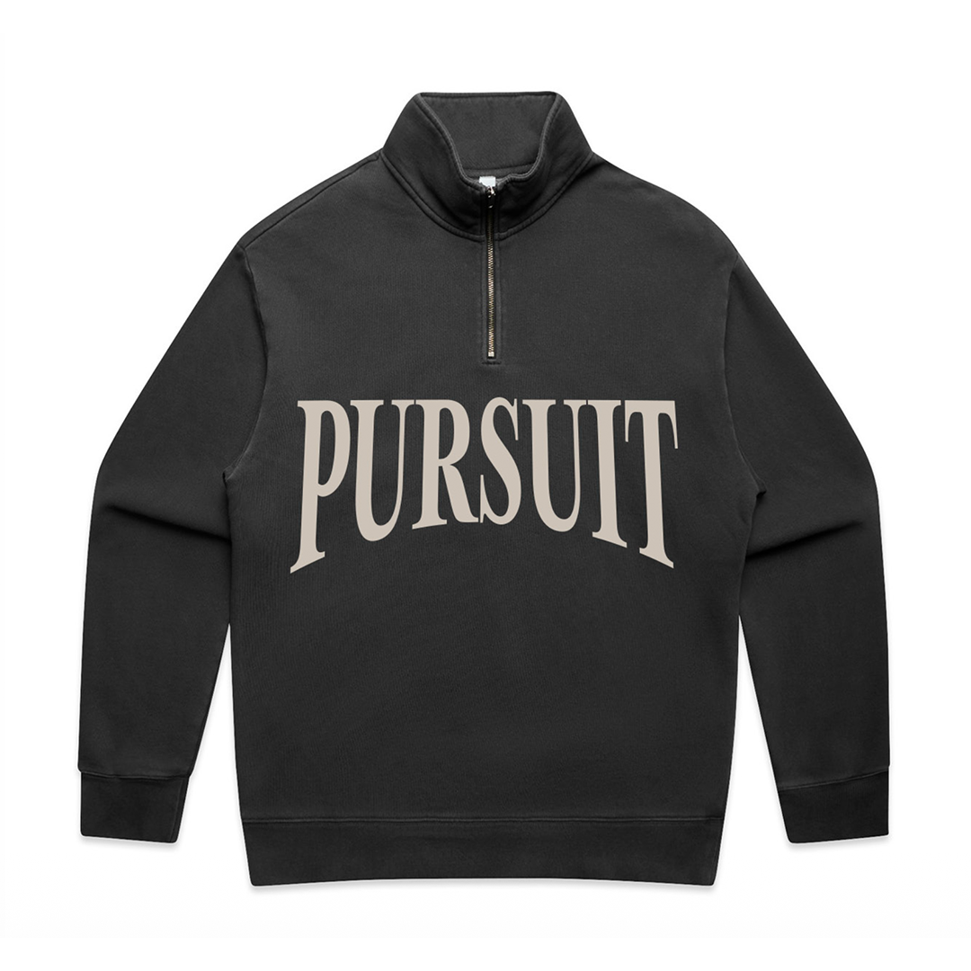 Pursuit Black Quarter-Zip