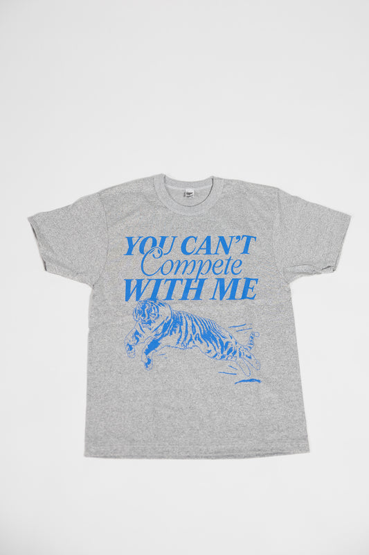 Womens Grey Compete Tee