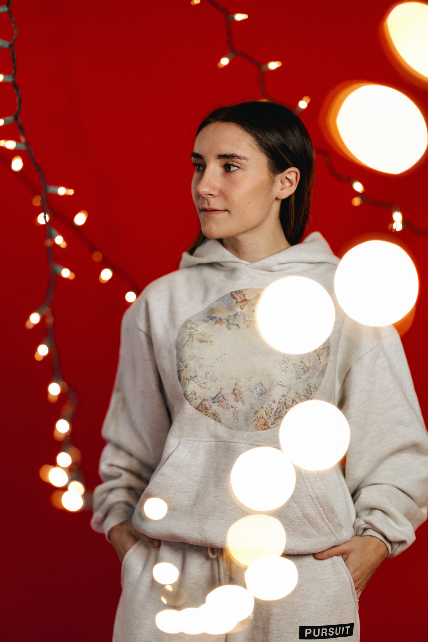 Miracles Still Happen Cream Hoodie