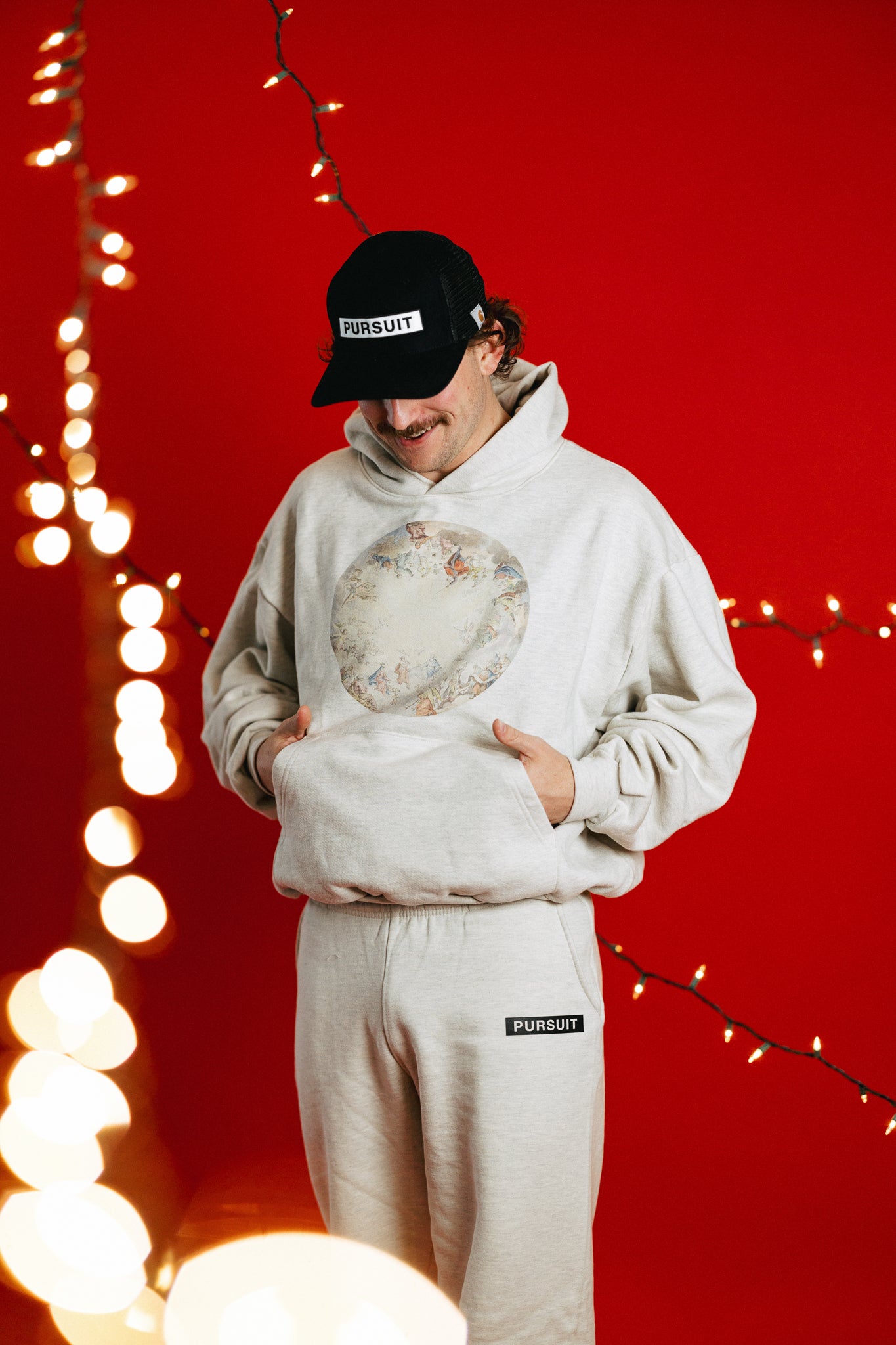 Miracles Cream Sweatpants