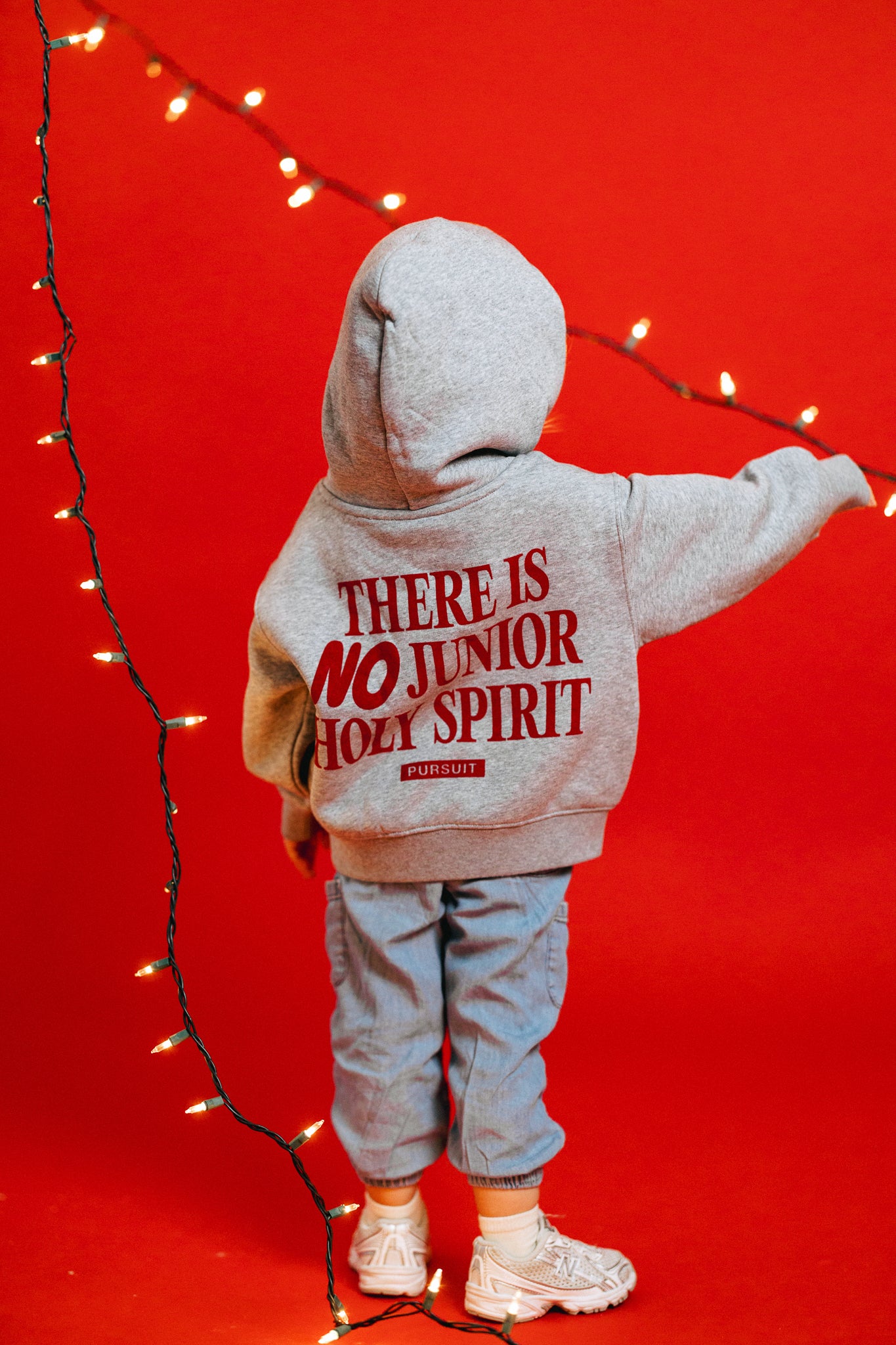 Pursuit Kids Grey Hoodie